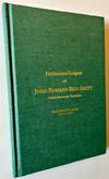 Professional Ledgers of John Edward Bell Shutt