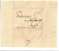 Lawrence Abbott Ephemera 1816-1820 with Amos Lawrence Letter to Abbott