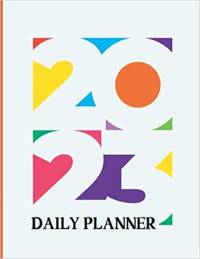cover of One Year Daily Planner: Weekly & Monthly Calendar: 12 Month Agenda : 365 Days Workflow Planning