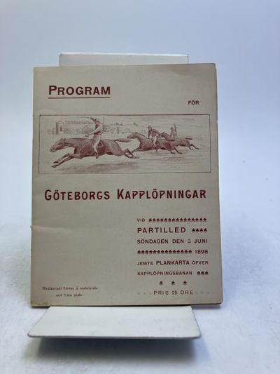 Program för Göteborgs Kapplöpningar vid Partilled…