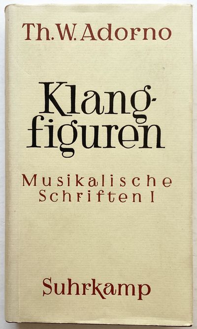 Klangfiguren. Musikalische Schriften I.