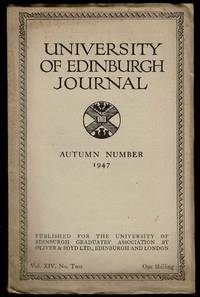 image of University of Edinburgh Journal Autumn Number 1947