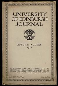 University of Edinburgh Journal Autumn Number 1947