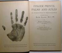 cover of Finger Prints, Palms and Soles; an Introduction to Dermatologlyphics