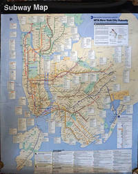 image of Subway Map. MTA New York City Subway with bus, railroad and ferry connections