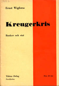Kreugerkris. Banker och stat.