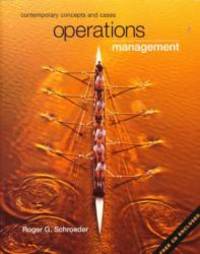 image of Operations Management: Contemporary Concepts and Cases