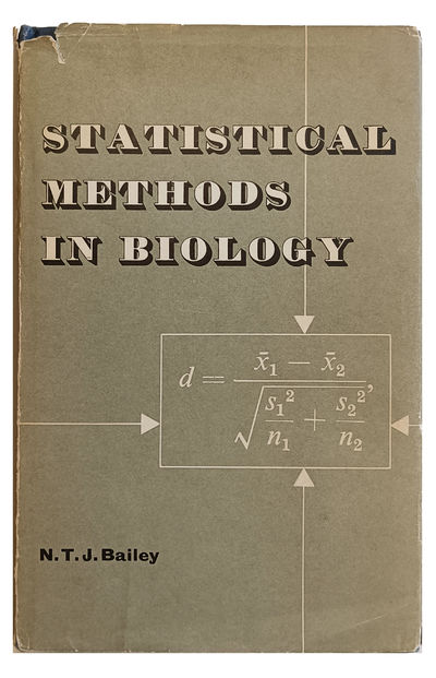 Statistical Methods in Biology.