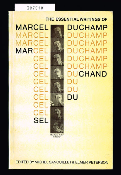 The essential writings of Marcel Duchamp. Salt…