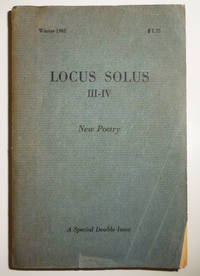 Locus Solus III-IV (Double Issue 3 and 4) by O'Hara, Frank, Di Prima, Diane, Ashbery, John et al - 1961