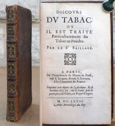 Discours du Tabac, ou il traite Particulièrement…