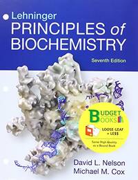 Loose-leaf Version for Lehninger Principles of Biochemistry, by Michael M. Cox David L. Nelson - 7 - (01/01/2017) - from California Books Inc (SKU: 2201)