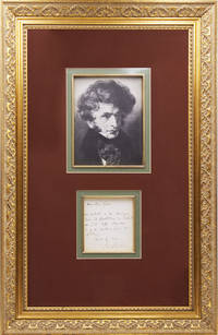 Autograph Note Signed ("H. Berlioz"), to "Mon cher Gras
