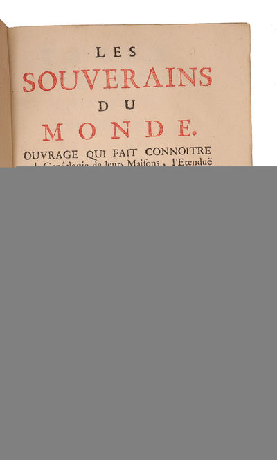 Les souverains du monde. Ouvrage qui fait connaitre la généalogie de leurs Maisons, 4 vols. (photo 3)