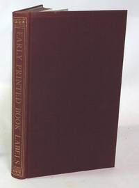 cover of Early Printed Book Labels