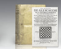 Il Gioco De Gli Scacchi Di D. Pietro Carrera Diviso in Otto Libri. (The Game of Chess). by Pietro Carrera - First Edition - 1617 - from Raptis Rare Books (SKU: 96172)