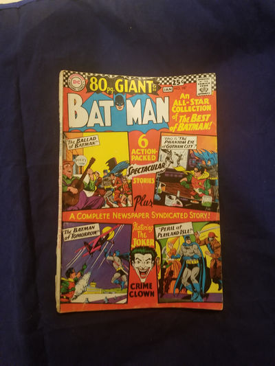 Batman 80 Page Giant Issue  No. 187. January 1967