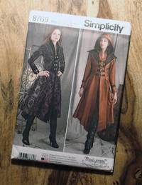 SIMPLICITY 8769 :  Women's Medieval Cosplay and Ren Faire Costume Coat  Sewing Pattern, Sizes 14-22