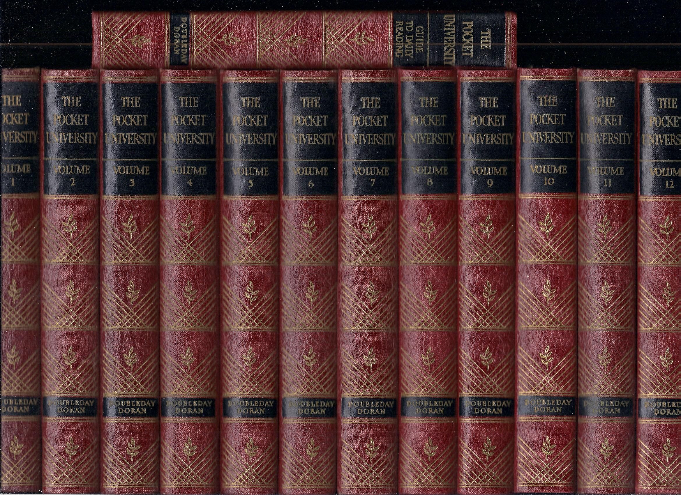 The Pocket University (13 Volume Set Including Guide) by William