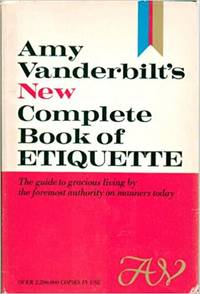 Amy Vanderbilt's new complete book of etiquette