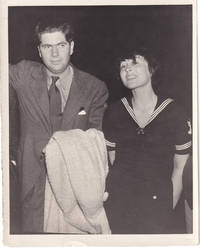 Original snapshot photograph of Max Reinhardt and Luise Rainer, circa 1930s