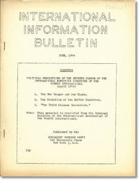 International Information Bulletin. June, 1949