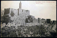 Circa 1910 Postcard Jerusalem Citadelle De Zion Citadel of Zion