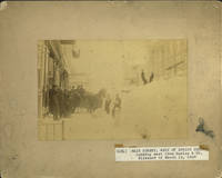 image of Main Street Ossining, NY after a major snowstorm in 1888. Albumen photograph