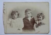 Cabinet Photograph: Studio Portrait of a Young Boy With His Two Young Sisters.