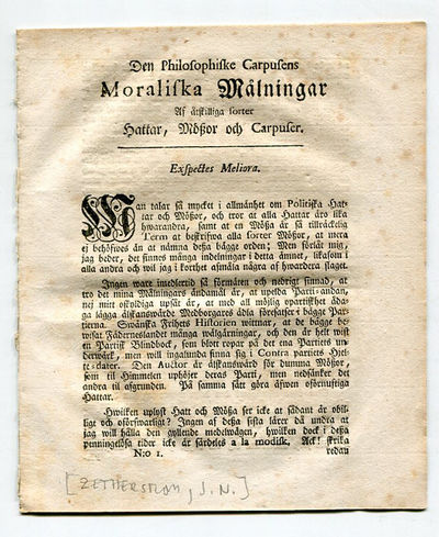 Den philosophiske carpusens moraliska målningar…