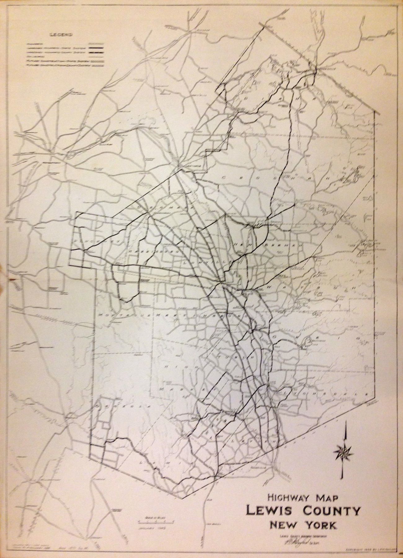 BIBLIO Highway Map Lewis County - 921527898.0.x