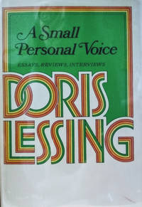 cover of A Small Personal Voice: Essays, Reviews, Interviews