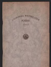 cover of California Writers Club: Poems 1930