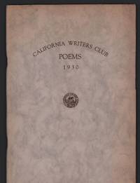 California Writers Club: Poems 1930