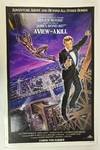 ORIGINAL "A VIEW TO A KILL" ADVANCE U.S. MOVIE POSTER