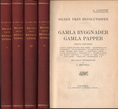 GAMLA BYGGNADER GAMLA PAPPER I-IV. Bilder från…