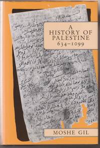 A History of Palestine 634-1099.
