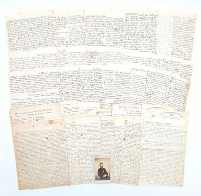 Military chaplain's diary and archive...