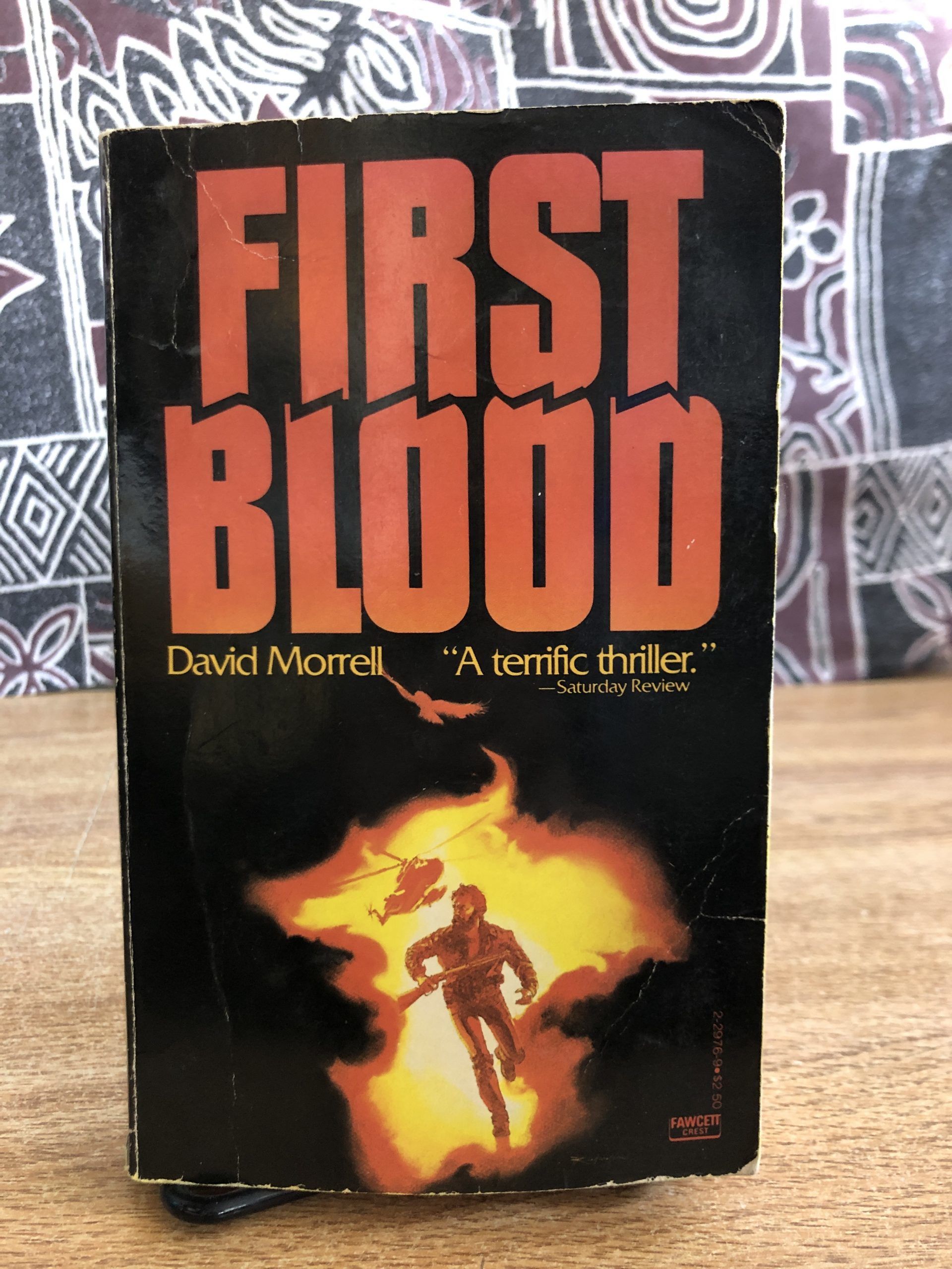 First Blood by Morrell, David - 1972