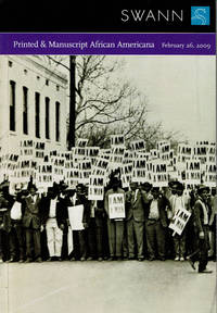 image of PRINTED_MANUSCRIPT AFRICAN AMERICANA. Public Auction Sale 2171. Thursday, February 26th, 2009.