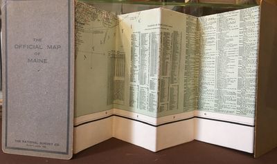The Official Map of Maine, Compiled from United States Government Surveys, Official State Surveys, and Original Sources