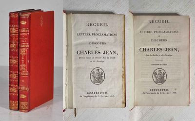 Recueil de lettres, proclamations et discours de…