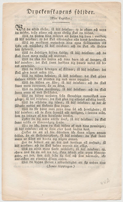 Dryckenskapens följder. (Efter engelskan.)…