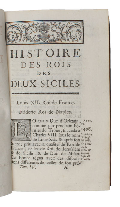 Histoire des Rois des Deux Siciles de la Maison de France. 4 vols. (photo 10)