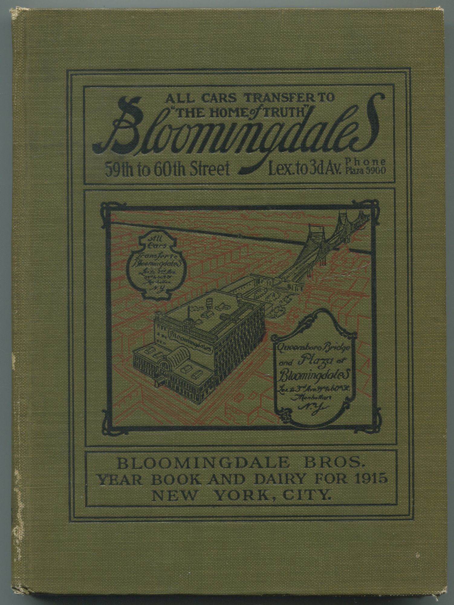 Bloomingdale's Year Book and Catalog for 1915: A C