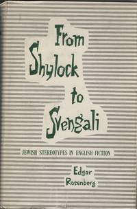 image of From Shylock to Svengali Jewish Stereotypes in English Fiction