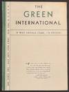 The Green International: If war should come, I'd refuse!