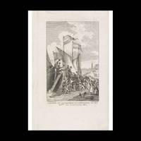 Arrival of Z.H. Highness at Scheveningen on the 30th of month of slaughter 1813, Photo Rag Bright...