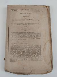 MESSAGE FROM THE PRESIDENT OF THE UNITED STATES, TRANSMITTING COPIES OF THE CORRESPONDENCE OF THE LATE WILLIAM TUDOR, WHILE CHARGE D'AFFAIRES OF THE UNITED STATES TO BRAZIL