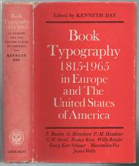 image of Book Typography, 1815-1965: In Europe and The United States of America